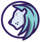 leo zodiac sign circular icon